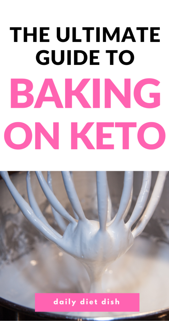guide to baking on the keto diet