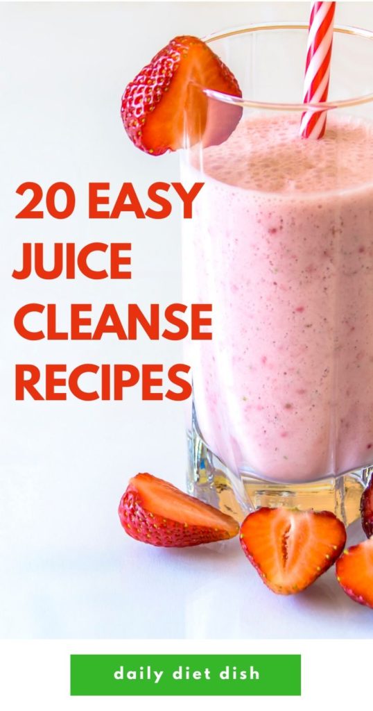 juice cleanse recipes to detox