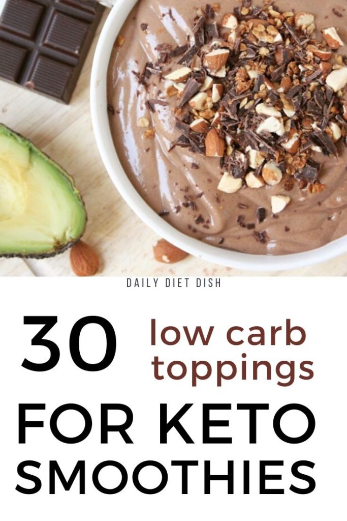 low carb toppings