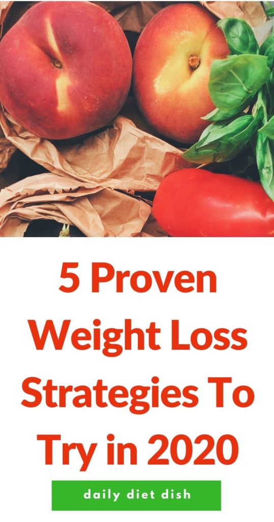 the best weight loss strategies for 2020