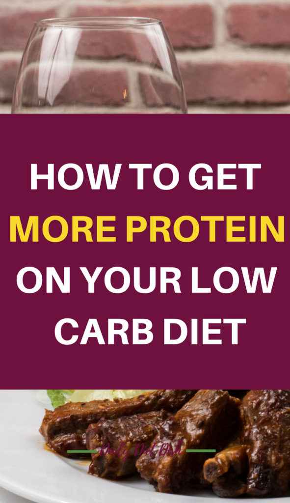 low carb protein, get more protein on a low carb diet