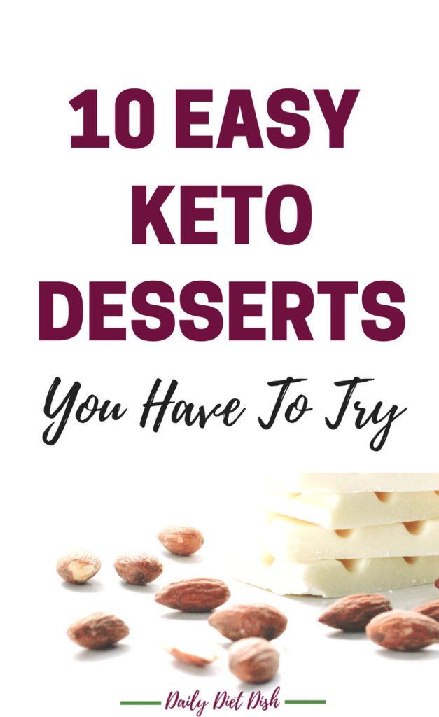 easy keto desserts