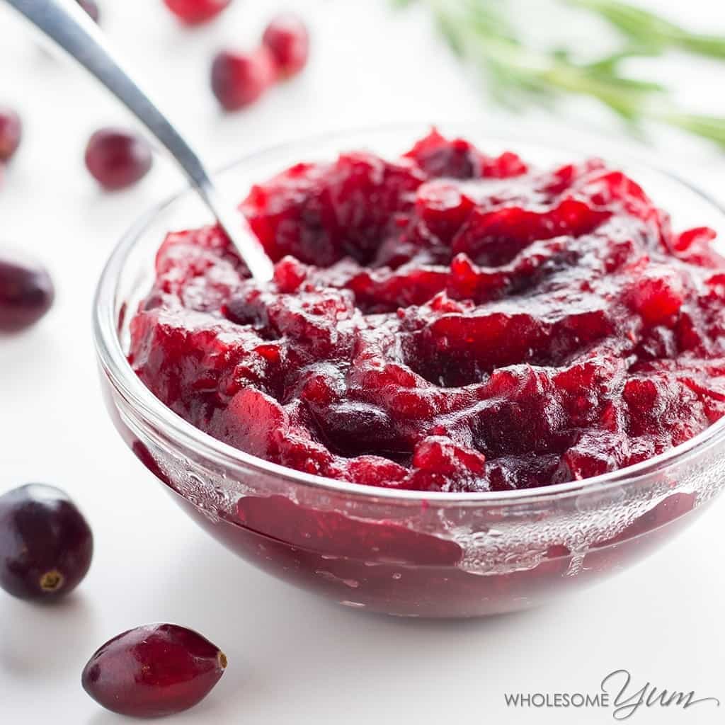 keto cranberry sauce