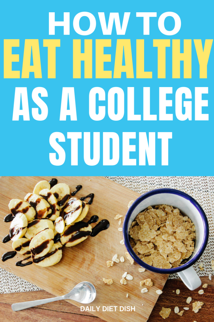 Eat healthy in college with a low budget
