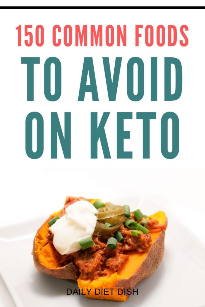 foods to avoid on the keto diet