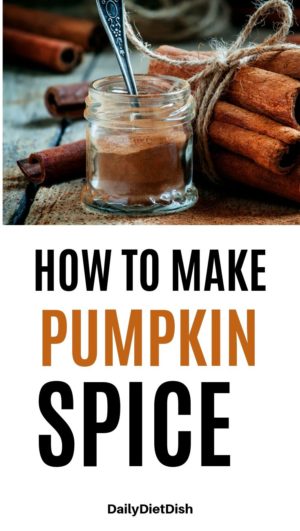 how to make pumpkin pie spice diy