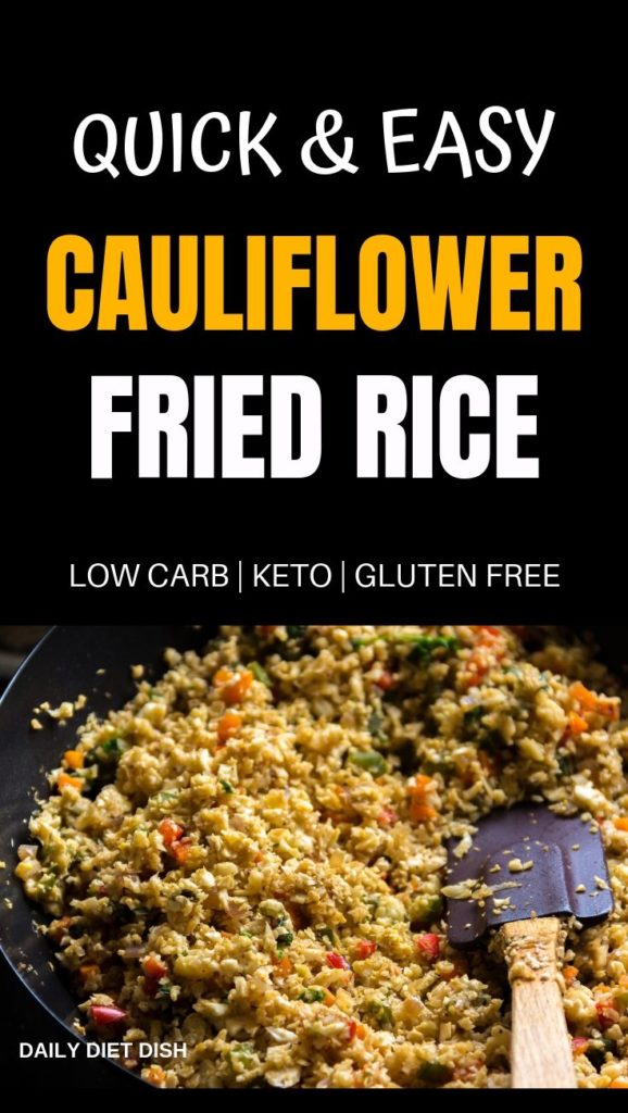 cauliflower fried rice recipe
