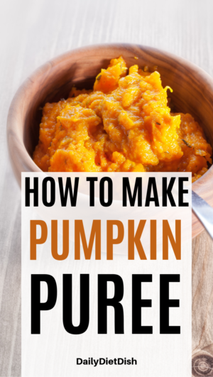 how to make pumpkin puree easy