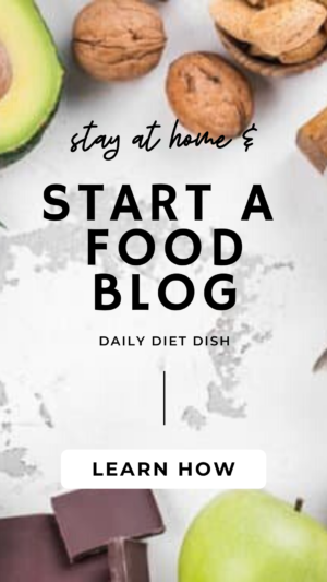 start a food blog
