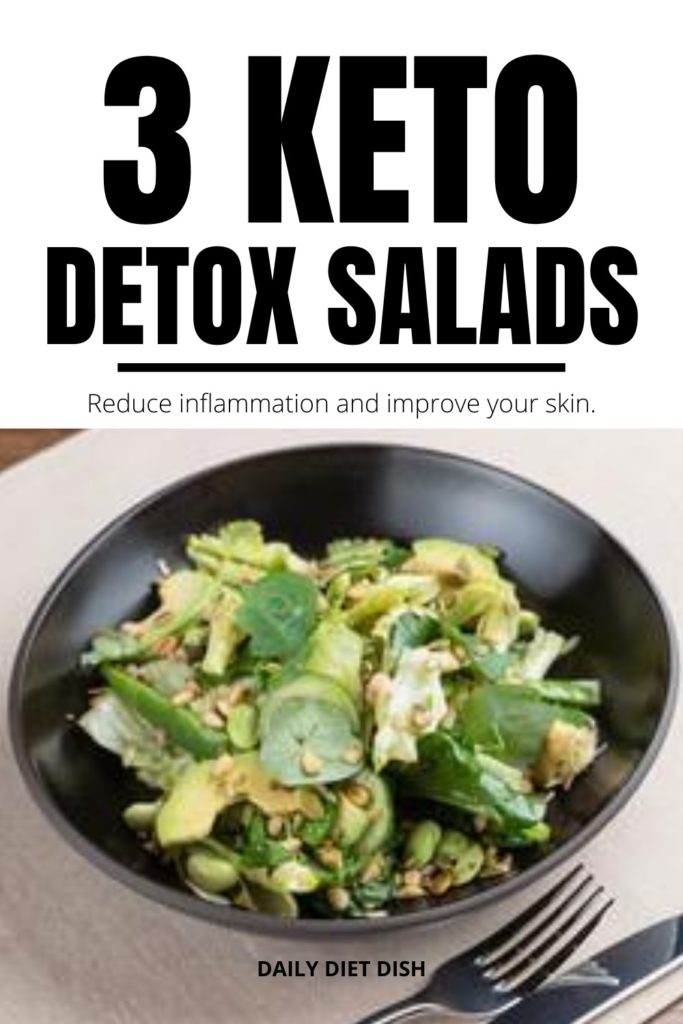 detox on the keto diet- keto salads to detox