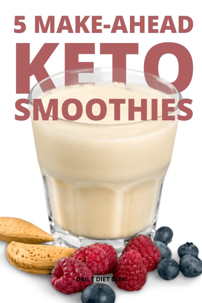 easy keto smoothies to meal prep