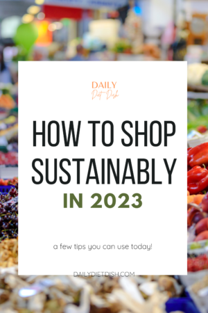 sustainable shopping in 2023